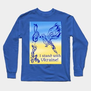 I stand with Ukraine Long Sleeve T-Shirt